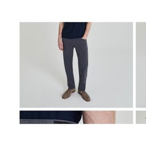 AG mens pant tailored leg 36 x 34 navy